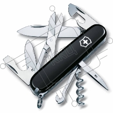 Нож перочинный Victorinox Climber (1.3703.3) 91мм 14функций черный карт.коробка