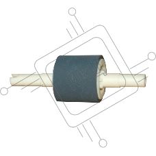 Ролик захвата из кассеты в сборе (лоток 2) HP LJ 1320/1160/3390/P2015/P2014/M2727/LBP-3460 (RL1-0540)