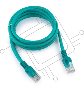 Патч-корд UTP Cablexpert кат.5e, 1м, литой, многожильный (зеленый)
