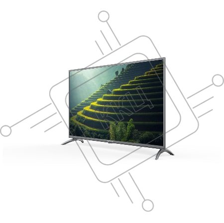 Телевизор STARWIND SW-LED43UG400 Smart Яндекс ТВ стальной/4K Ultra HD/DVB-T/60Hz/DVB-T2/DVB-C DVB-S DVB-S2 USB WiFi Smart TV