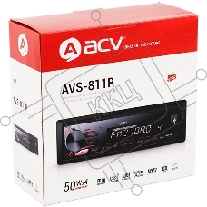 Автомагнитола ACV AVS-811R 1DIN 4x50Вт
