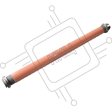 Тефлоновый вал Cet CET7934 для Xerox WC 7425/7428/7435