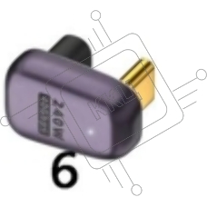 Переходник USB 4 Type-C угловой тип 5