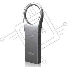 Флешка USB Silicon Power R/W 64Gb Firma F80 SP064Gb,UF2F80V1S USB 2.0 серебристый