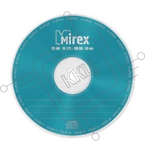 Диск CD-RW Mirex 700 Mb, 12х, Бум.конверт (1), (1/150)