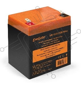 Батарея ExeGate HR 12-5 (12V 5Ah 1221W, клеммы F1)