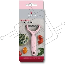 Овощечистка для овощей и фруктов Victorinox Tomato and Kiwi розовый (7.6079.52)