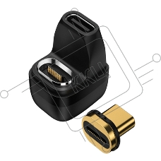 Переходник USB 4 Type C мама-папа разворот с магнитным разъёмом