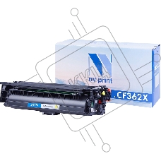Картридж лазерный NVPrint совместимый НР CF362X Yellow для LJ Color M552/M553 (9500k)