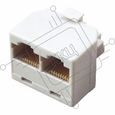 Rexant Компьютерный двойник RJ-45(8P-8C) (штекер - 2 гнезда)  REXANT