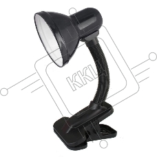 Светильник UF-320P С02 настол. прищепка 230В 60Вт E27 ЛОН черн. Ultraflash 12371