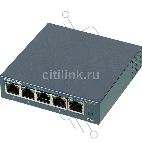 Настольный коммутатор TP-Link TL-SG105S 5-портовый 10/100/1000 Мбит/с