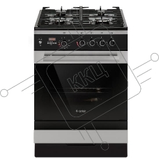 Плита газовая Gefest ПГ 6500-04 0169 черный, конфорок 4 шт, духовка 52 л, 60 см x 85 см x 60 см