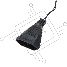 Гирлянда Мультишарики 20м, 200LED, диаметр 15мм, IP44, зеленый провод, свечение мульти (RG/RB), мигание, 230В NEON-NIGHT