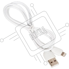 Кабель USB BOROFONE BX19 для Lightning, 2.4A, длина 1м, белый