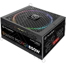 Блок питания Thermaltake SMART PRO PS-SPR-0850FPCBEU-R, 850Вт, 80 PLUS Bronze, 140мм, модульный, черный