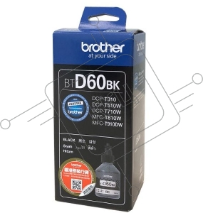 Бутылка с оригинальными чернилами BTD60BK черный (6500стр.) для Brother DCP-T310/T510W/T710W