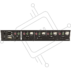 Переключатель, электрон., KVM+Audio+USB 2.0,  1 user USB+HDMI =>  4 cpu USB+HDMI, соШнур. USB 2х1.8м., настол., исп.стандарт, без OSD, некаскад.. CUBIQ 4 PORT HDMI KVMP SWITCH W/1.8M