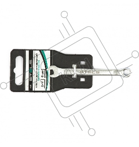 Ключ комбинированный, 6 мм, CrV, матовый хром// Stels