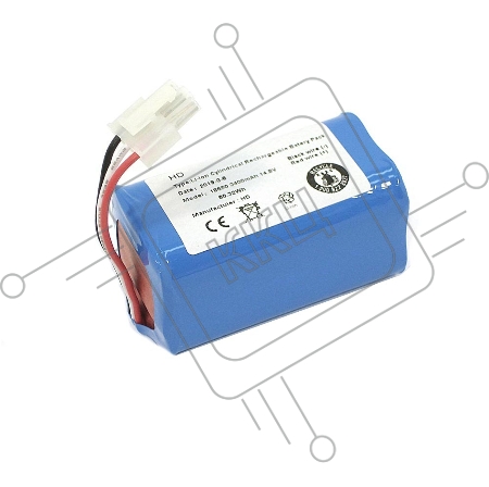 Аккумулятор для пылесоса iClebo Arte, Pop, Smart (EBKRWHCC00978). Li-ion, 3400mAh, 14.4V oem