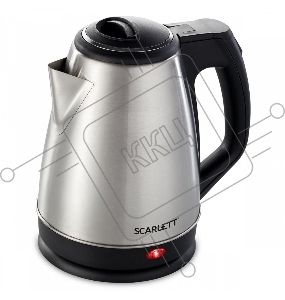 Чайник Scarlett SC-EK21S25 1.5л. 1350Вт серебристый (корпус: нержавеющая сталь)
