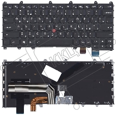 Клавиатура для ноутбука Lenovo IBM ThinkPad Yoga 260, Yoga 370 черная