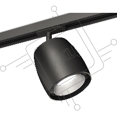 Светильник Ambrella light XT1142001 SBK/MCH черный песок/хром матовый MR16 GU5.3 (A2537, C1142, N7033)
