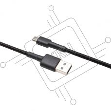 USB-кабель Xiaomi Mi Braided USB Type-C Cable SJX10ZM 100см чёрный