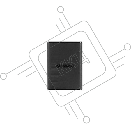 Твердотельный накопитель Transcend ESD270C, 250GB, External SSD, USB 3.1 Gen 2(USB Type-C),  R/W 520/460MB/s, Black