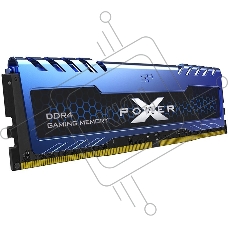 Оперативная память Silicon Power Xpower Turbine, DDR4, 8GB (1x8GB), 3600MHz, CL18, с радиатором, синий