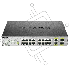 Сетевое оборудование D-Link DES-1018MP/A1A Коммутатор с 16 портами 10/100BASE-TX с поддержкой PoE +2 комбо-порта 10/100/1000BASE-T/SFP
