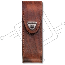 Чехол из нат.кожи Victorinox Leather Belt Pouch (4.0548) коричневый с застежкой на липучке без упаковки
