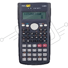 Калькулятор научный Deli ED82MS темно-синий 10+2-разр.
