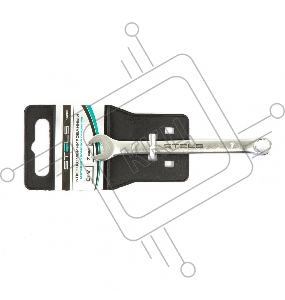 Ключ комбинированный, 7 мм, CrV, матовый хром// Stels