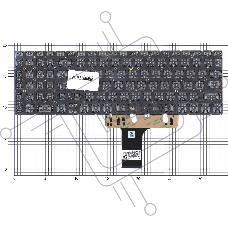 Клавиатура для ноутбука Hp 255 G10 черная