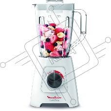 Блендер стационарный Moulinex LM420110 400Вт белый