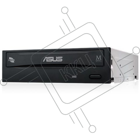 Оптический привод ASUS DVD-RW DRW-24D5MT/BLK/B/GEN no ASUS Logo черный SATA внутренний oem