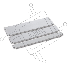 Заглушка Lande LN-PNL-KPN-1U19-LG шир.482мм 1U серый