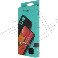 Чехол (клип-кейс) BoraSCO для Xiaomi Redmi 13 Silicone Case черный (73408)