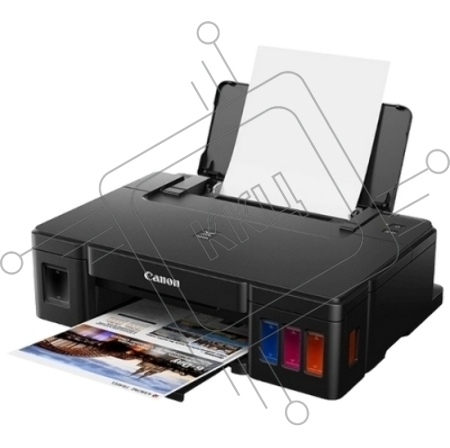 Принтер Canon PIXMA G1410, 4-цветный струйный СНПЧ A4, 8.8 (5 цв) изобр./мин, 4800x1200 dpi, подача: 100 лист., USB, печать фотографий, печать без полей