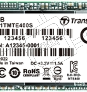 Твердотельный диск 256GB Transcend MTE400S, 3D TLC NAND, M.2 2242 ,PCI-E 4x [ R/W - 2000/1000 MB/s]