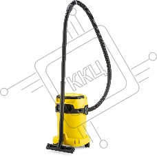 Строительный пылесос Karcher WD 3 V-17/4/20 1000Вт (уборка: сухая/влажная) желтый