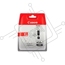 Картридж струйный Canon PGI-450XLPGBK (6434B001) пигментный черный, 22мл (500 стр.), для PIXMA iP7240/MG6340/MG5440