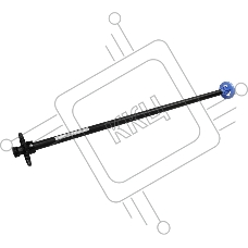 Шпиндель бумаги HP DJ T610/T770/T795/T1100/T1120/T1200/T1300/T2300  44