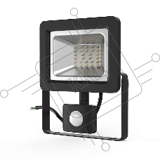 Прожектор светодиодный Gauss Elementary LED 30W 2100lm IP65 6500К с датчиком движения  628511330  Gauss