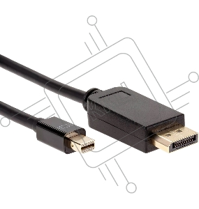 Кабель-переходник Mini DisplayPort M -> Display Port M  4K*60 Hz 1,8м VCOM/Aopen/Qust <ACG682-1.8M>