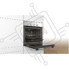 Встраиваемый электрический духовой шкаф Bosch HBF011BR0Q 60 x 60 cm Нержавеющая сталь, 66 литров