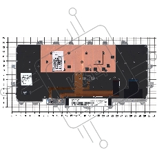 Клавиатура для ноутбука Lenovo ThinkPad X1 Carbon Gen 4 2016 черная без рамки с подсветкой