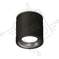 Светильник Ambrella Light XS7532021 SBK/PBK черный песок/черный полированный MR16 GU5.3 (C7532, N7011)