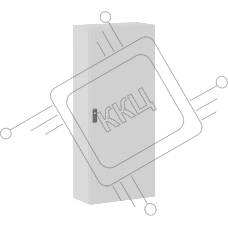 Корпус навесной ST c М/П DKC ВхШхГ 1400x600x300 мм